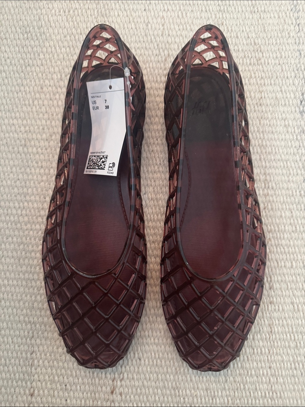 H&M Women's Jelly Ballet Flats